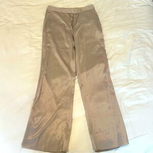 Acne Studios Satin Flare Dress Pants